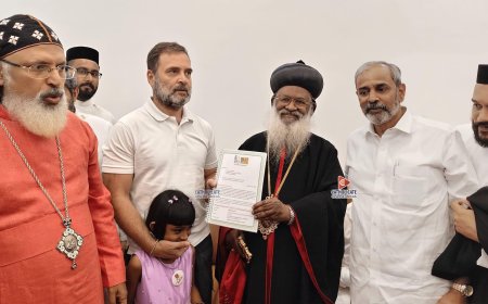 ഓർത്തഡോക്സ് യുവജനപ്രസ്ഥാനം ലഹരിവിരുദ്ധ പ്രവർത്തനങ്ങൾക്ക് തുടർച്ച നൽകണം: രാഹുൽ ഗാന്ധി