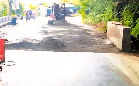 നേര്യമംഗലം-ഇടുക്കി റോഡ് നിര്‍മാണം : പ്രവേശന കവാടം മുതല്‍ മണിയൻപാറ വരെ വീണ്ടും അടച്ചു