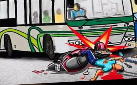 സ്വകാര്യ ബസ്സിടിച്ച് കോളേജ് വിദ്യാർത്ഥി മരിച്ചു