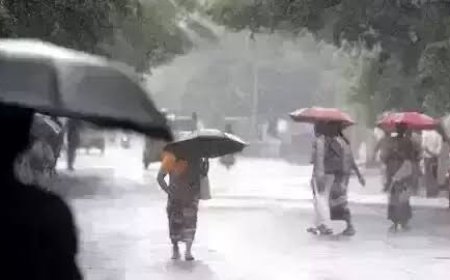 മഴ അതിതീവ്രമാകുന്നു ;പ്രളയസാധ്യതാ മുന്നറിയിപ്പ് ,മൂന്ന് ജില്ലകളില്‍ റെഡ് അലര്‍ട്ട്;