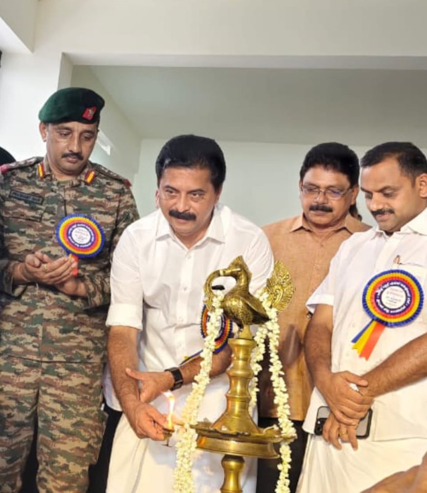 ജില്ലാ വിമുക്തഭട ഭവൻ തൊടുപുഴയിൽ..