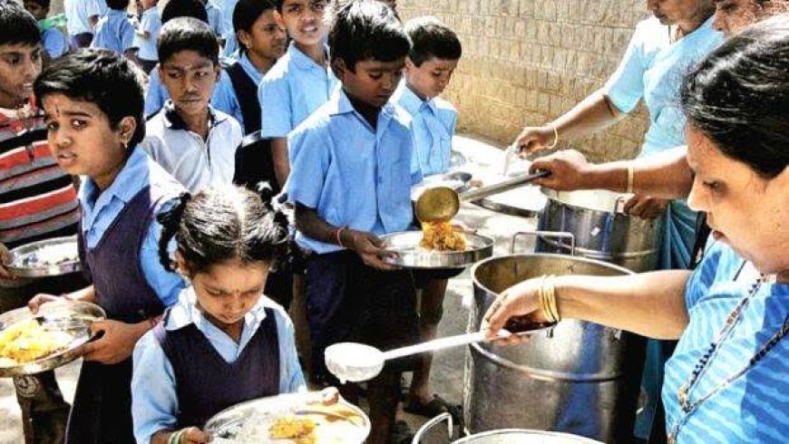 സ്കൂൾ കുട്ടികളുടെ ഉച്ചഭക്ഷണ മെനുവിൽ മാറ്റം