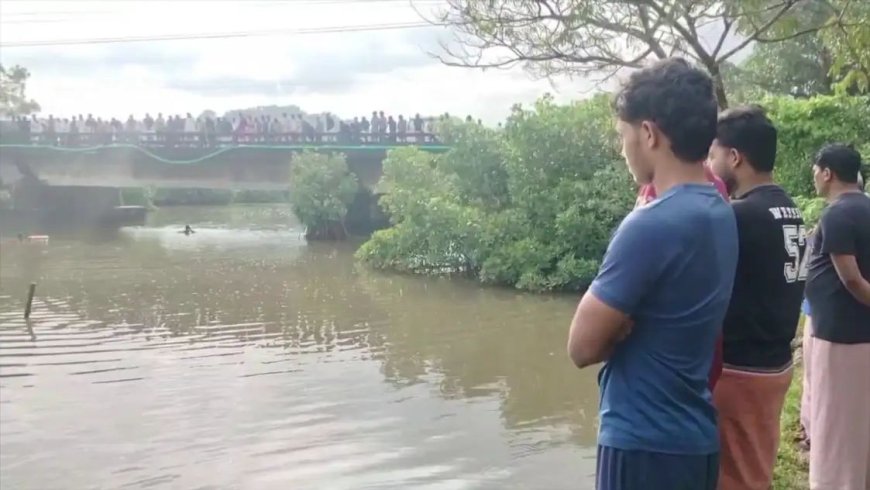 കണ്ണൂരില് രണ്ടരവയസുള്ള കുഞ്ഞുമായി പുഴയില് ചാടിയ അമ്മ മരിച്ചു; കുഞ്ഞിനായി തെരച്ചില്