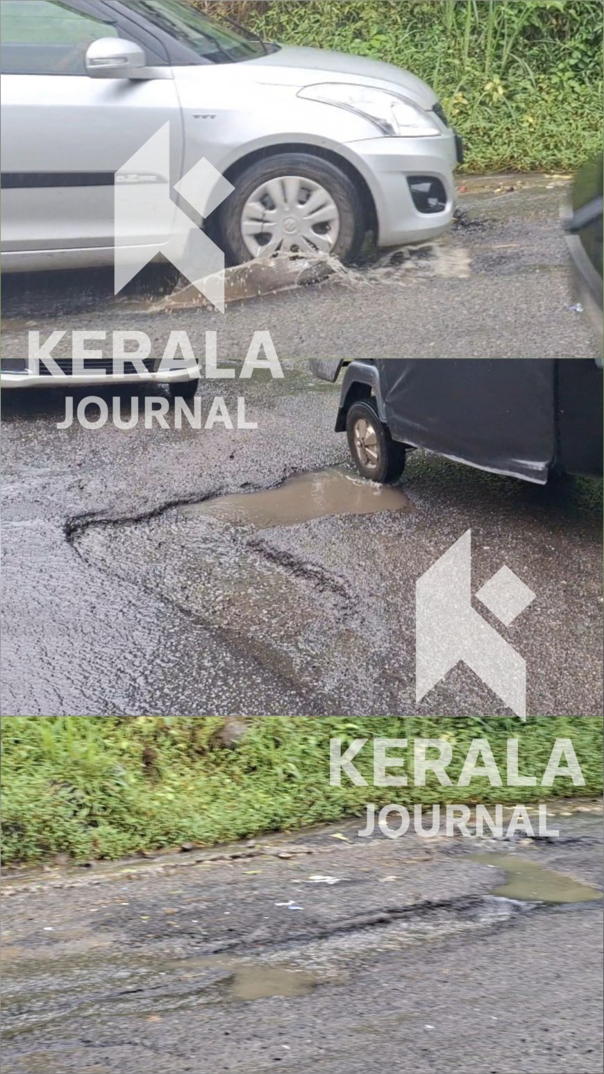 കട്ടപ്പന-പുളിയൻമല റോഡിൻ്റെ ദുരവസ്ഥ: യാത്ര ദുസ്സഹം, അപകടങ്ങൾ പതിവാകുന്നു