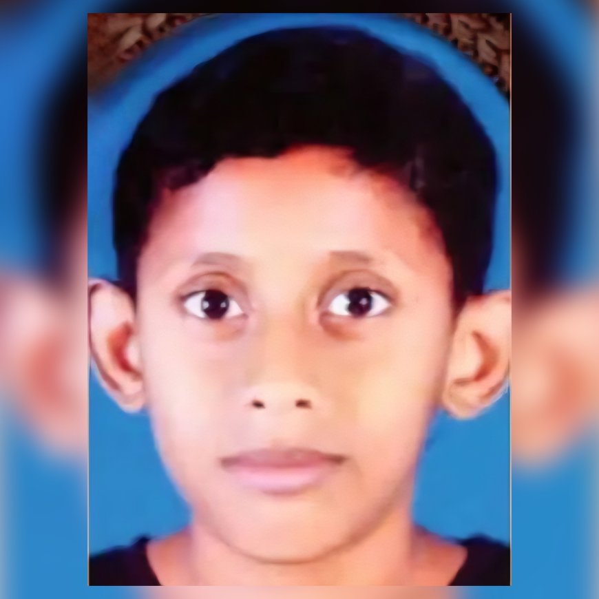 സഹോദരിയോടൊപ്പം വീടിനുള്ളില് കളിക്കവെ കഴുത്തില് തോര്ത്ത് കുരുങ്ങിയതിനെത്തുടര്ന്ന് ഒന്പതാം ക്ലാസ് വിദ്യാര്ഥി മരിച്ചു.