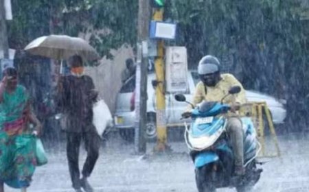 ഇന്ന് നാല് ജില്ലകളിൽ യെല്ലോ അലർട്ട്.ഒറ്റപ്പെട്ട മഴയ്ക്ക് സാദ്ധ്യത