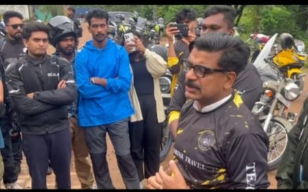 "അരുത് ആത്മഹത്യ അരുത്" എന്ന സന്ദേശം ഉയർത്തിയുള്ള റൈഡ് മുവാറ്റുപുഴയിൽ നിന്നും ആരംഭിച്ചു.