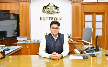ചേതൻ കുമാർ മീണ കോട്ടയം ജില്ലാ കളക്ടറായി  ചുമതലയേറ്റു