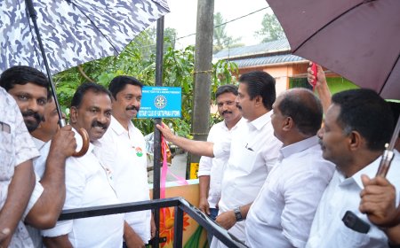 കല്ലുകുന്ന് സ്മാർട്ട് അങ്കണവാടിയിൽ സോളാർ ലൈറ്റ് ഉദ്ഘാടനം