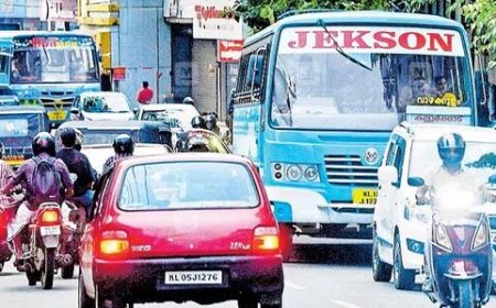 തൊടുപുഴ നഗരത്തിൽ ഗതാഗതക്കുരുക്ക് രൂക്ഷം