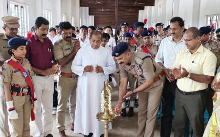 കരിമണ്ണൂർ സെൻറ് ജോസഫ് ഹയർ സെക്കൻഡറി സ്കൂളിൽ എസ്പിസി ക്യാമ്പ് ഉദ്ഘാടനവും മുഖ്യമന്ത്രി അവാർഡ് ജേതാക്കൾക്ക് അനുമോദനവും നടന്നു