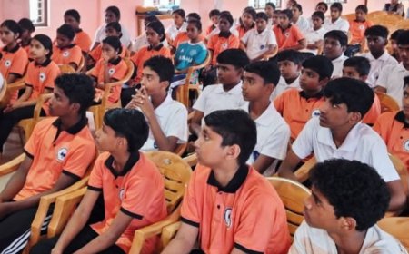 സ്റ്റുഡന്റ് പോലീസ്  കേഡറ്റുകൾക്കായി ബോധവൽക്കരണ ക്ലാസ് നടത്തപ്പെട്ടു