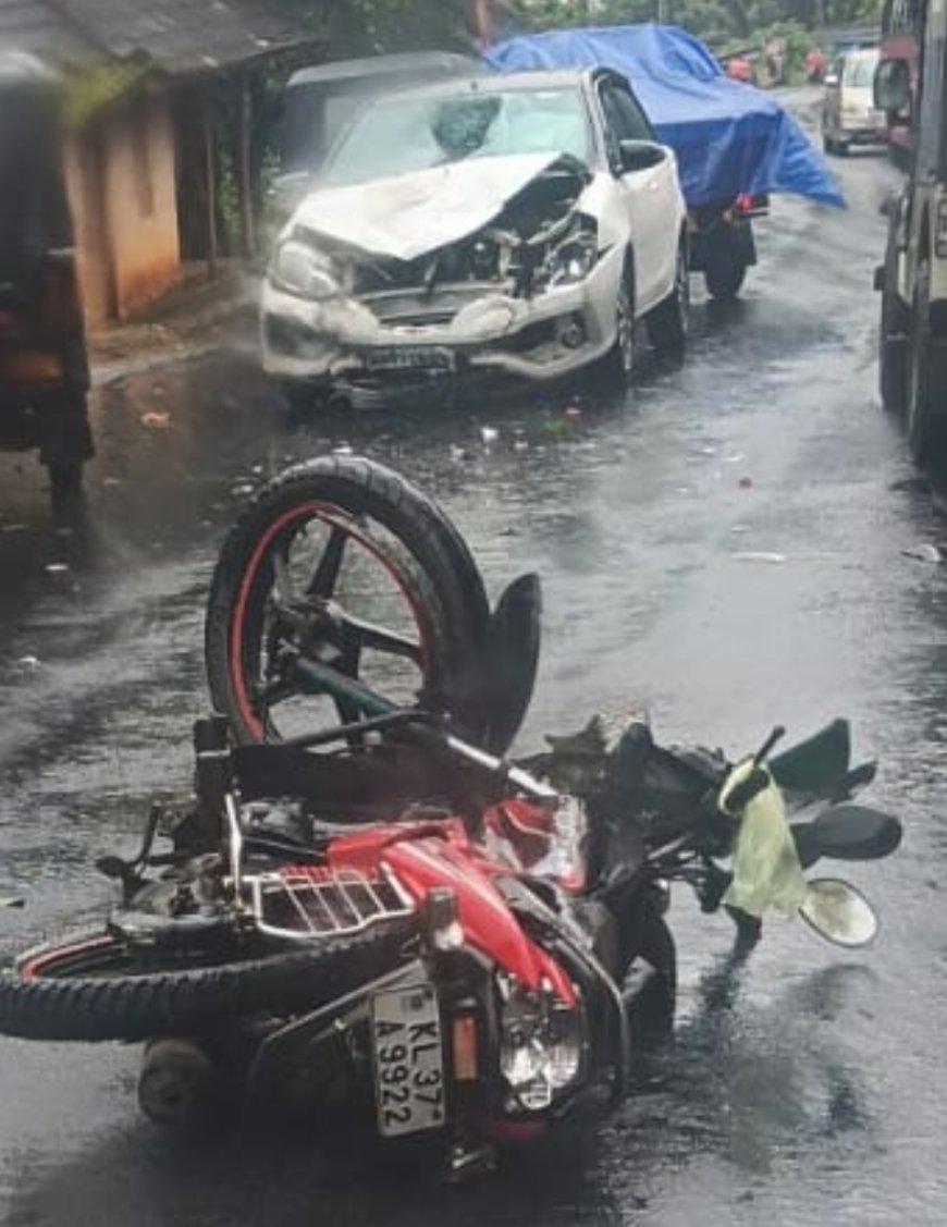 കാഞ്ചിയാറിൽ വാഹനാപകടം