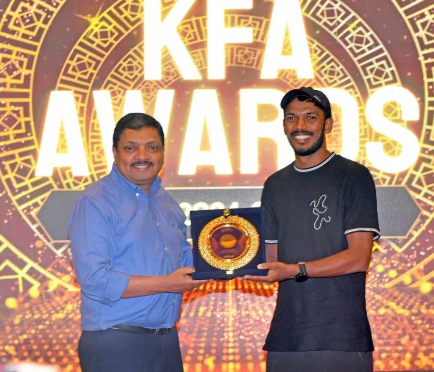 ബാലൻ കെ - കേരള ഫുട്ബോൾ അസോസിയേഷൻ്റെ മികച്ച ഫോട്ടോഗ്രാഫർ