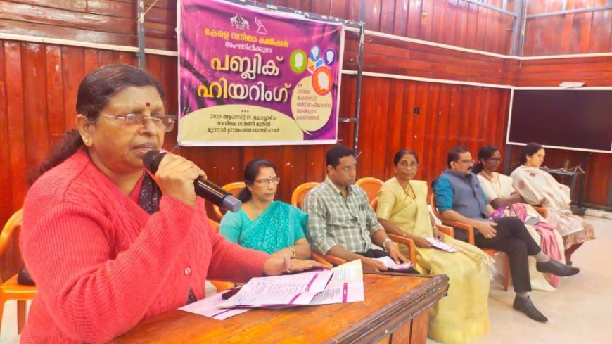 തൊഴിലിടങ്ങളിൽ സ്ത്രീകൾക്ക് ആത്മാഭിമാനത്തോടെ ജോലി ചെയ്യാനുള്ള സാഹചര്യമുണ്ടാകണം : വനിതാ കമ്മീഷൻ അധ്യക്ഷ അഡ്വ. പി. സതീദേവി