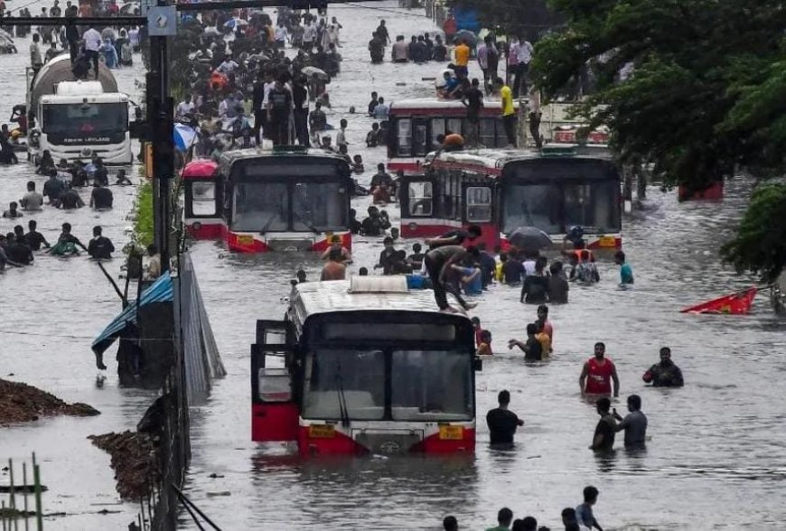 മഹാരാഷ്ട്രയില്‍ പേമാരി; മുംബൈയിൽ രണ്ട് മരണം, പ്രളയഭീതിയിൽ മഹാനഗരം