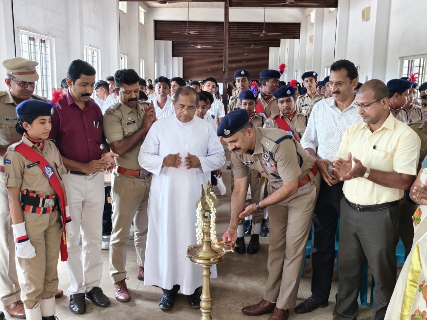 കരിമണ്ണൂർ സെൻറ് ജോസഫ് ഹയർ സെക്കൻഡറി സ്കൂളിൽ എസ്പിസി ക്യാമ്പ് ഉദ്ഘാടനവും മുഖ്യമന്ത്രി അവാർഡ് ജേതാക്കൾക്ക് അനുമോദനവും നടന്നു