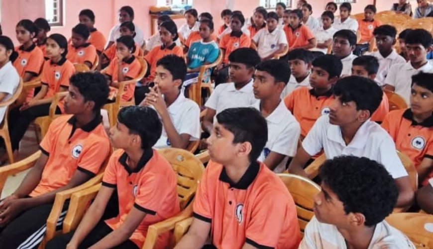 സ്റ്റുഡന്റ് പോലീസ്  കേഡറ്റുകൾക്കായി ബോധവൽക്കരണ ക്ലാസ് നടത്തപ്പെട്ടു