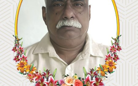 ചരമ അറിയിപ്പ്.