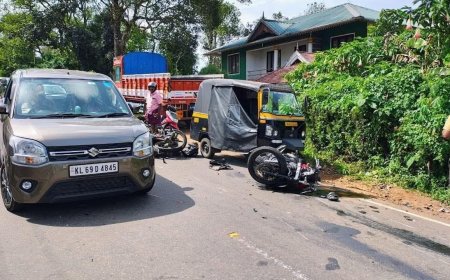 രാജകുമാരിക്ക് സമീപം ബൈക്കുകൾ കൂട്ടിയിടിച്ച് ഒരാൾക്ക് ദാരുണാന്ത്യം