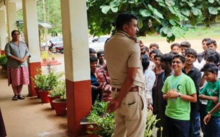 തൊടുപുഴയിൽ വിദ്യാർത്ഥികൾക്കായി ബോധവൽക്കരണ ക്ലാസ്