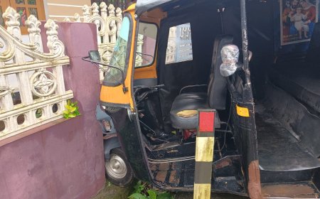 കട്ടപ്പന കുന്തളംപാറ പാറമട റോഡിൽ വാഹനാപകടം