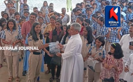 ശിശുദിന സന്ദേശമായി മുടി മുറിച്ചു നൽകി  കരിങ്കുന്നം സെന്റ് അഗസ്റ്റിൻസ് സ്കൂളിലെ വിദ്യാർഥിനികളും, അമ്മമാരും