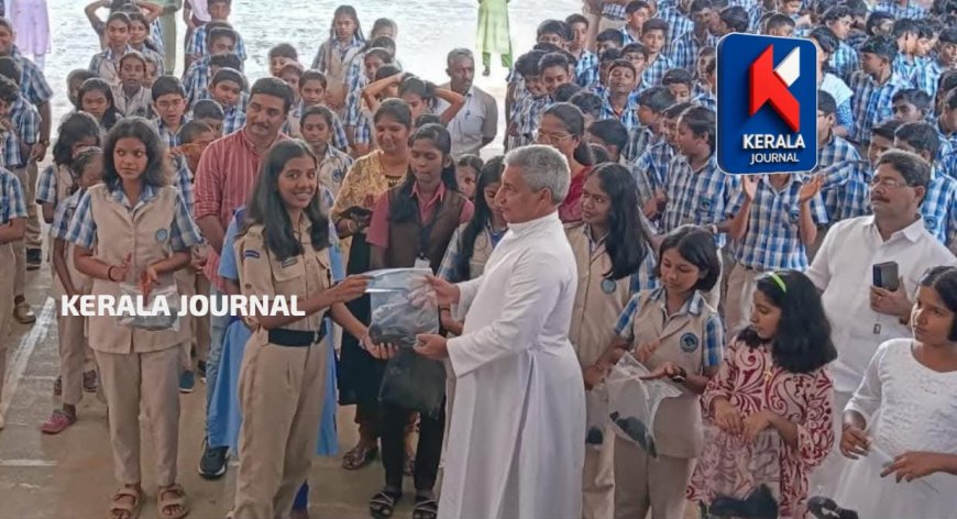 ശിശുദിന സന്ദേശമായി മുടി മുറിച്ചു നൽകി  കരിങ്കുന്നം സെന്റ് അഗസ്റ്റിൻസ് സ്കൂളിലെ വിദ്യാർഥിനികളും, അമ്മമാരും