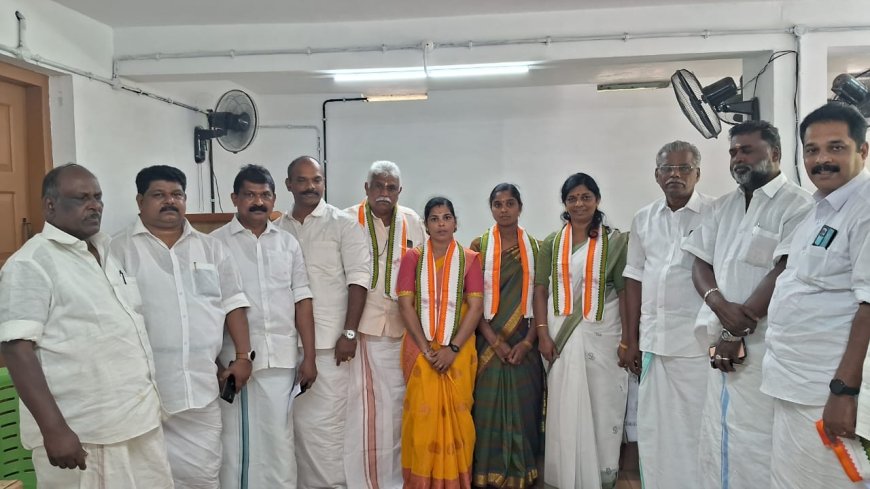 ബിജെപി യിൽ നിന്നും സിപിഐഎം ൽ നിന്നും കോൺഗ്രസ്‌ പാർട്ടിയിലേക്കു വന്നവരെ വണ്ടൻമേട് മണ്ഡലം പ്രസിഡന്റ്‌ ജോബിൻസ് പാനോസ് പാർട്ടി അംഗത്വം നൽകി സ്വീകരിച്ചു