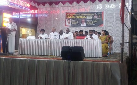 ഇടുക്കി ജില്ലാ പഞ്ചായത്ത് തോപ്രാംകുടി ഡിവിഷൻ സ്ഥാനാർഥിയുടെ പര്യടന സമാപന സമ്മേളനം ഇരട്ടയാറിൽ