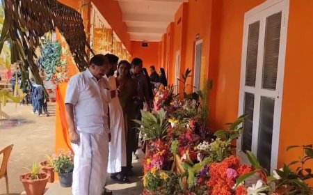 കുട്ടികൾക്ക് നവ്യാനുഭവമായി വെള്ളയാംകുടി സെൻ്റ് ജെറോംസ് യൂ പി സ്കൂളിലെ പുഷ്പമേള