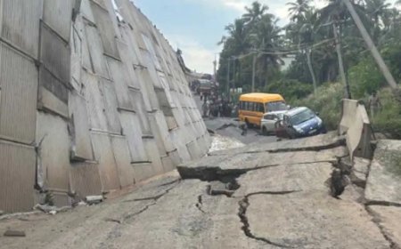 ദേശീയപാത ഇടിഞ്ഞു താഴ്ന്ന സംഭവം; ജില്ലാ കളക്ടറുടെ അധ്യക്ഷതയില്‍ യോഗം ചേരും