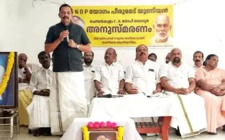 ചെമ്പൻകുളം ഗോപി വൈദ്യരുടെ വിയോഗം എസ്.എൻ.ഡി.പി യോഗത്തിന് തീരാ നഷ്ടം