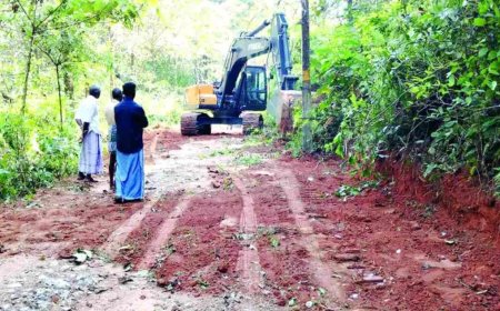 ഇടുക്കി – ഉടുമ്പന്നൂർ റോഡിന്റെ നിർമാണം ആരംഭിച്ചു