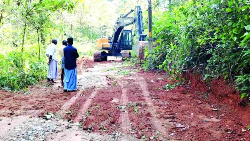 ഇടുക്കി – ഉടുമ്പന്നൂർ റോഡിന്റെ നിർമാണം ആരംഭിച്ചു