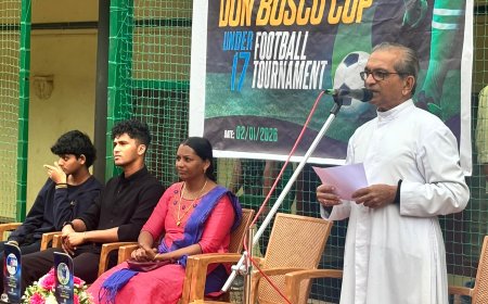 കട്ടപ്പന. ഡോൺ ബോസ്കോ സ്പോർട്സ് ഹബിന്റെ ആഭിമുഖ്യത്തിൽ ആദ്യ ഡോൺ ബോസ്കോ കപ്പ്‌ ഫുട്ബോൾ ടൂർണമെന്റ് നടത്തി.