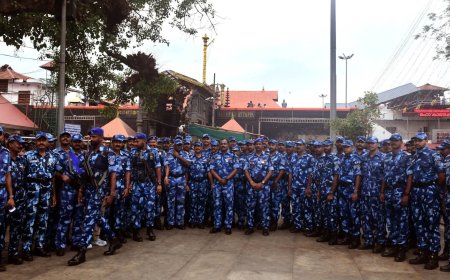 ശബരിമല: ആൾകൂട്ട നിയന്ത്രണത്തിന് പോലീസിനൊപ്പം ആർ എ എഫും