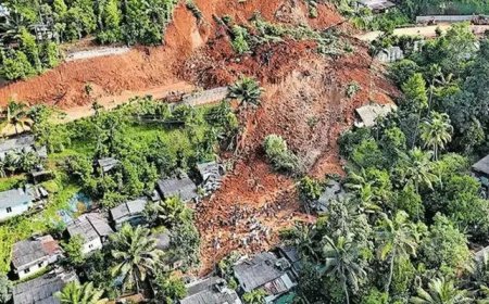 അടിമാലി മണ്ണിടിച്ചിലില്‍ : മരിച്ച ബിജുവിന്റെ കുടുംബത്തിന് ധനസഹായം നല്‍കി ദേശീയപാത അതോറിറ്റി