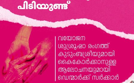 കുടുംബശ്രീക്ക് അങ്ങ് ഡെന്മാർക്കിലും പിടിയുണ്ട്..