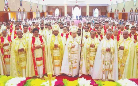 മാര്‍ ജോര്‍ജ് പുന്നക്കോട്ടിലിനെ ആദരിച്ച് ഇടുക്കി രൂപത