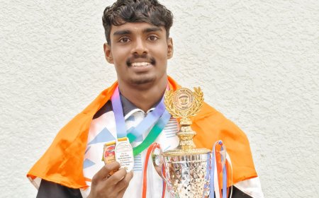 ലോക പഞ്ചഗുസ്തി ചാമ്പ്യൻഷിപ്പ്: ഇരട്ട നേട്ടവുമായി വിവേക് കുമാർ