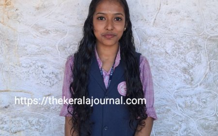 സംസ്ഥാന സ്കൂൾ കലോത്സവം : സംസ്കൃത കഥാരചനയിൽ ഐശ്വര്യ ഗിരീഷിന് എ ഗ്രേഡ്