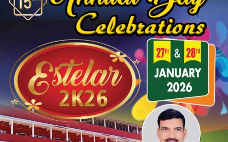 ശാന്തിഗ്രാം ഗാന്ധിജി ഇംഗ്ലീഷ് മീഡിയം ഗവൺമെൻറ് ഹൈസ്കൂളിന്റെ പതിനഞ്ചാമത് വാർഷികാഘോഷം 2026 ജനുവരി 27, 28 തീയതികളിൽ