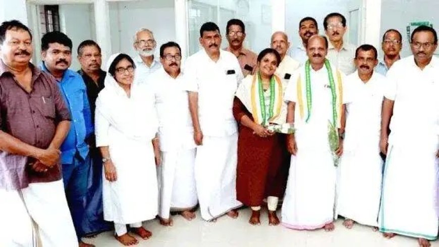 ഭരണസമിതി അംഗങ്ങള്‍ക്ക് സ്വീകരണം നല്‍കി