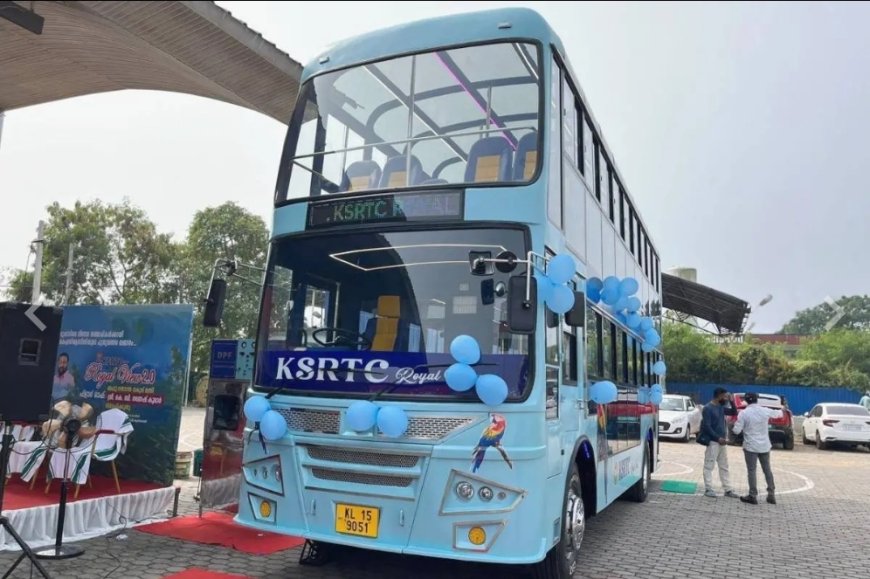 പുതുവർഷത്തിൽ മൂന്നാറിന് പുതുസമ്മാനം; കെഎസ്ആർടിസിയുടെ രണ്ടാമത്തെ ഡബിൾഡെക്കർ ബസ് സർവീസ് ആരംഭിച്ചു