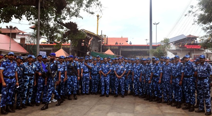 ശബരിമല: ആൾകൂട്ട നിയന്ത്രണത്തിന് പോലീസിനൊപ്പം ആർ എ എഫും