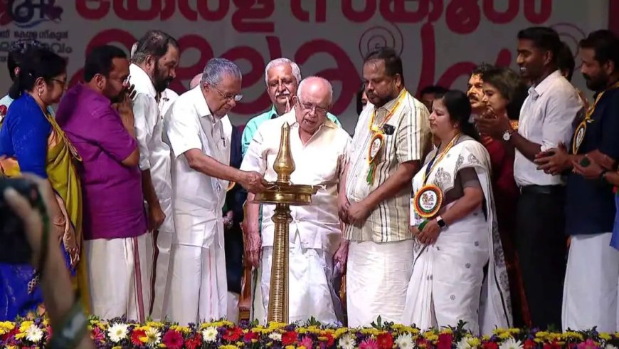 64ാമത് സംസ്ഥാന സ്കൂള്‍ കലോത്സവത്തിന് തിരിതെളിഞ്ഞു