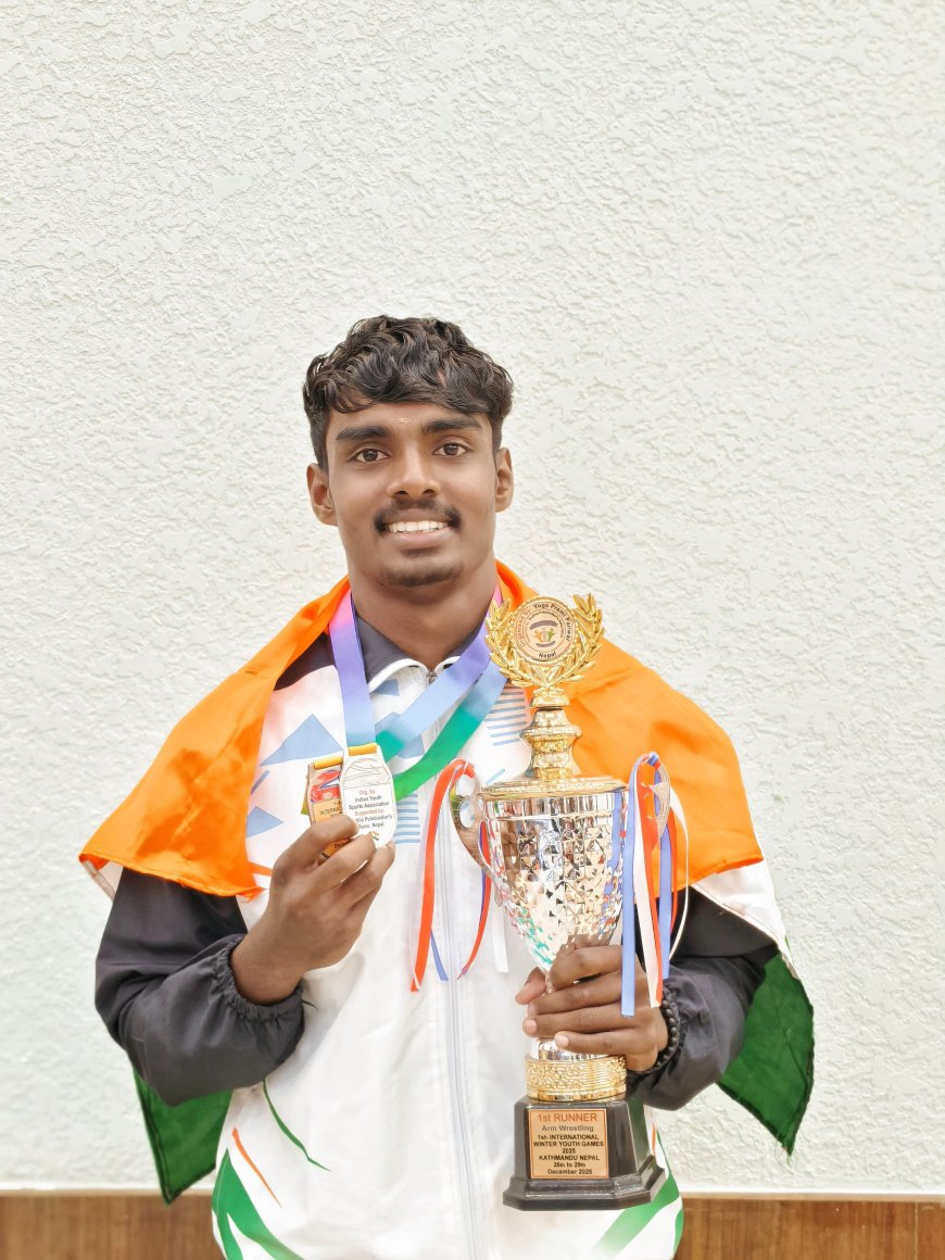 ലോക പഞ്ചഗുസ്തി ചാമ്പ്യൻഷിപ്പ്: ഇരട്ട നേട്ടവുമായി വിവേക് കുമാർ