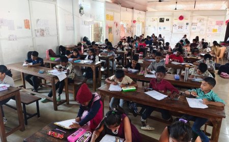 CM കിഡ്സ് സ്കോളർഷിപ്പ് മോഡൽ പരീക്ഷ സംഘടിപ്പിച്ചു