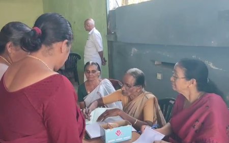 സൗജന്യ നേത്ര പരിശോധന ക്യാമ്പ് സംഘടിപ്പിച്ചു